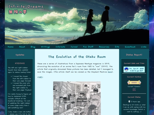 interests/projects/anime-history/otakuroom screenshot