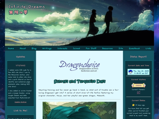 writings/dragonchoice-sunrays screenshot