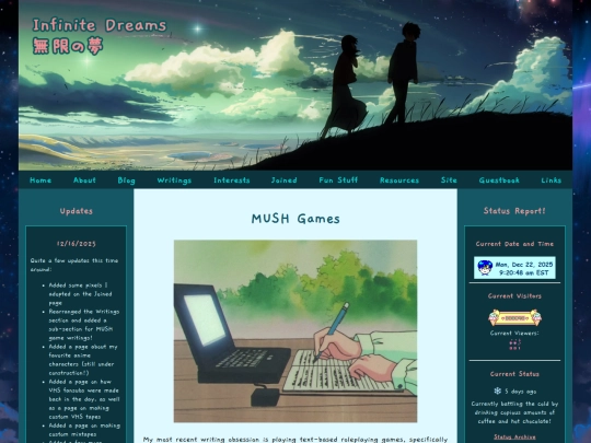 writings/mushgames-main screenshot