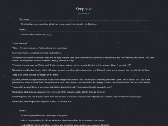 writings/the-lady-blues/keepsake screenshot