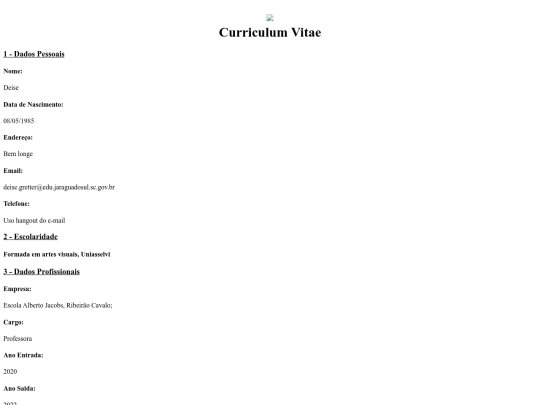 curriculo1 screenshot