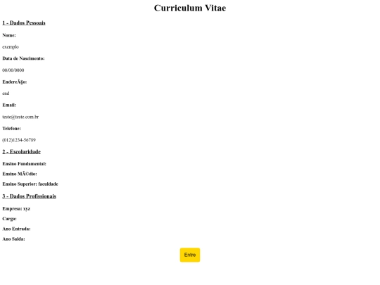 curriculo3901A screenshot