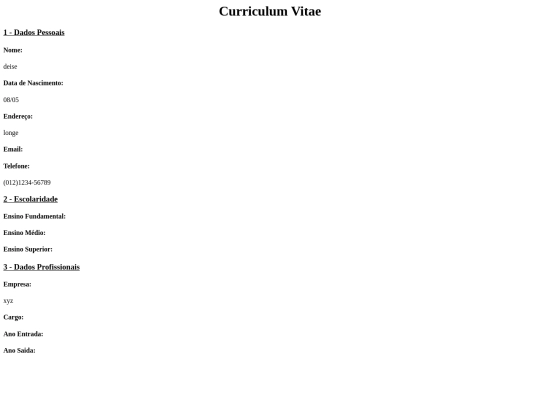 curriculo3902A screenshot