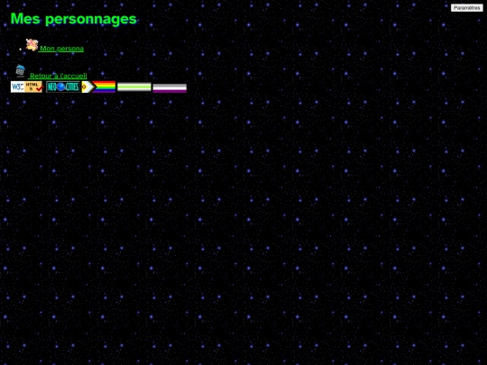 personnages screenshot