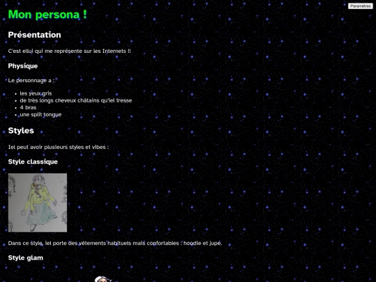 personnages/persona screenshot