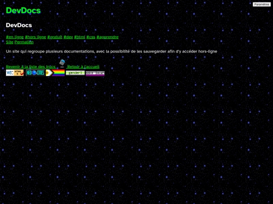 trucssympas/truc/sites/devdocs screenshot