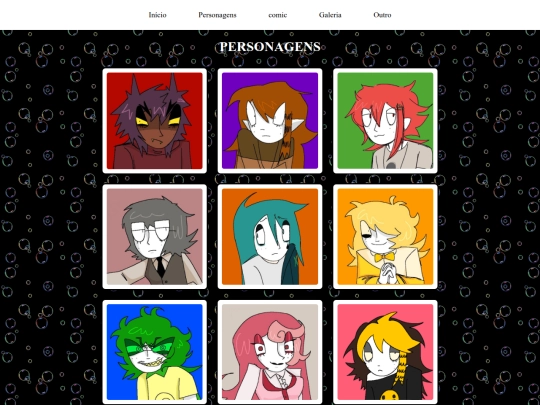 personagens screenshot