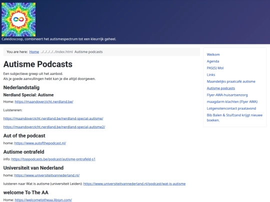 index.php/autisme-podcasts screenshot