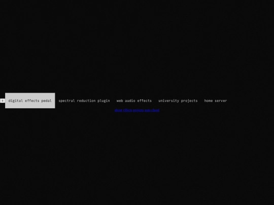 projects screenshot