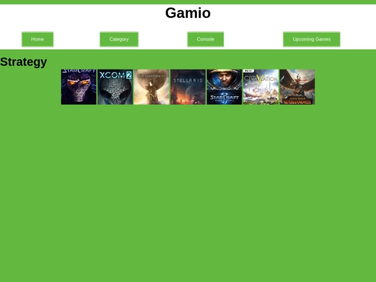 Strategy screenshot