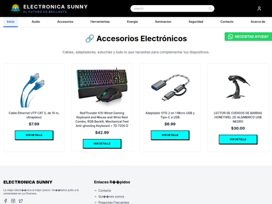 accesorios screenshot