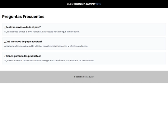 faq screenshot