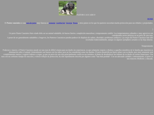 PASTOR CAUCASICO screenshot
