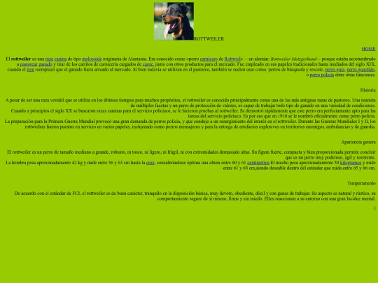 ROTTWEILER screenshot