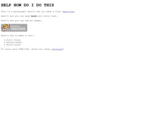 index screenshot