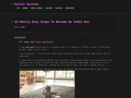2017/06/02/10-Mostly-Easy-Steps-To-Become-An-Indie-Dev screenshot