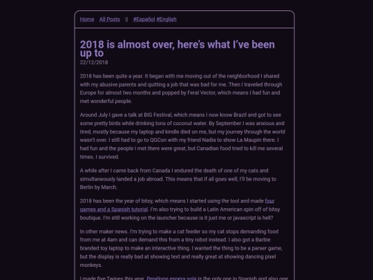 posts/2018-is-almost-over-here-s-what-i-ve-been-up-to screenshot