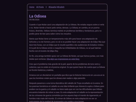 posts/review-odisea screenshot