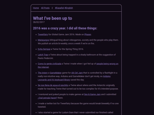 posts/what-ive-been-up-to screenshot