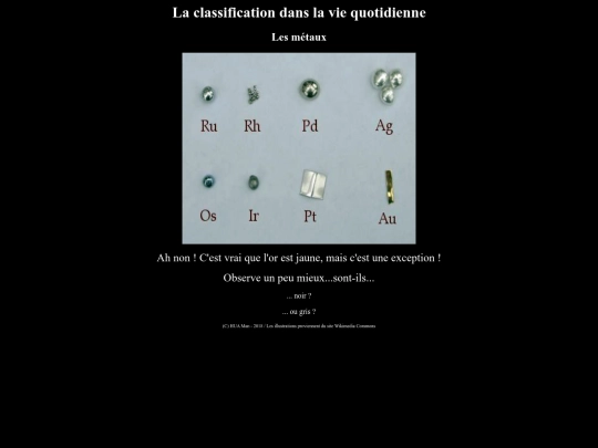 Metaux/metauxAAAB screenshot