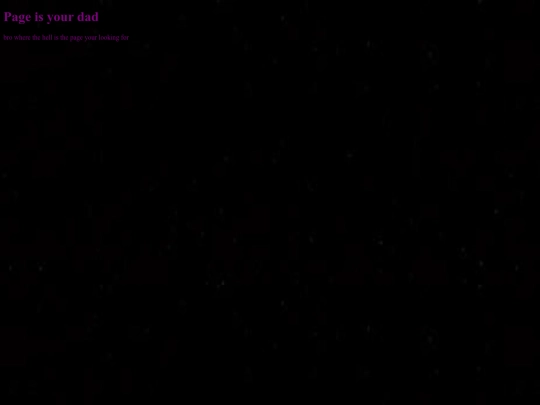 not_found screenshot
