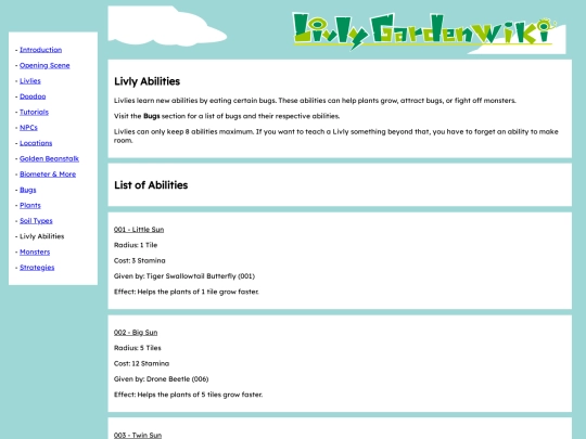 livlygardenwiki/livly-abilities screenshot