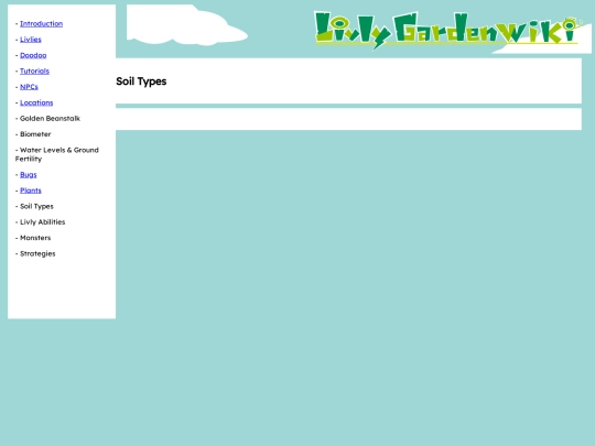 livlygardenwiki/soiltypes screenshot