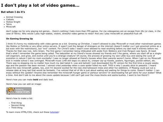 games screenshot