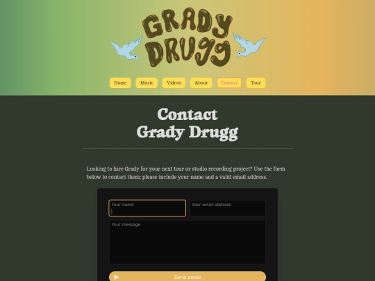 contact screenshot