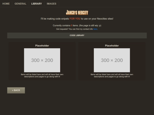 library screenshot