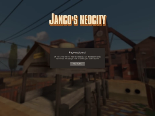 not_found screenshot
