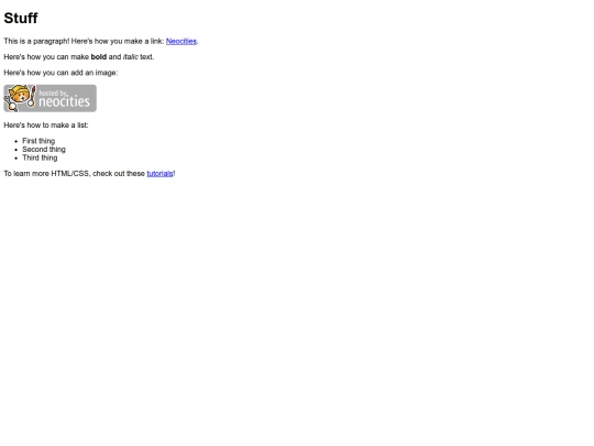 index screenshot