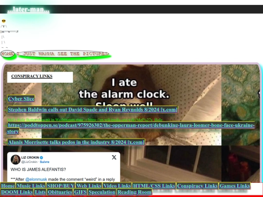 conspiracylinks screenshot