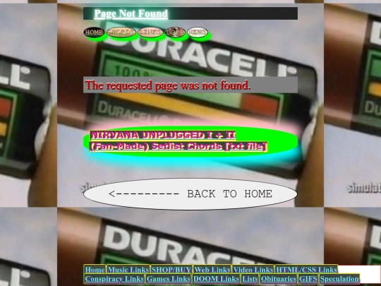 not_found screenshot