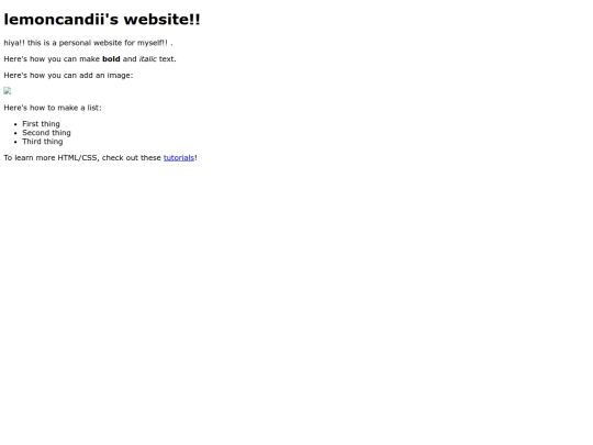 index screenshot