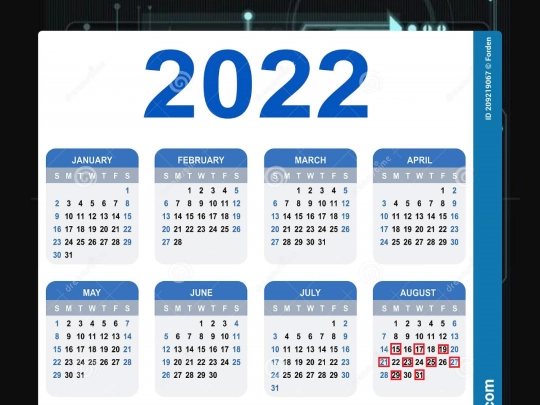 calendario screenshot