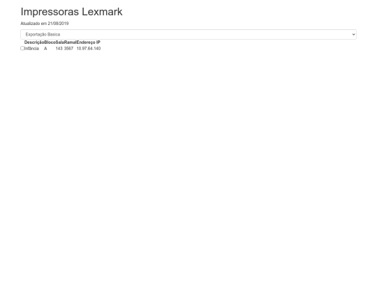 filtro/lexmark screenshot