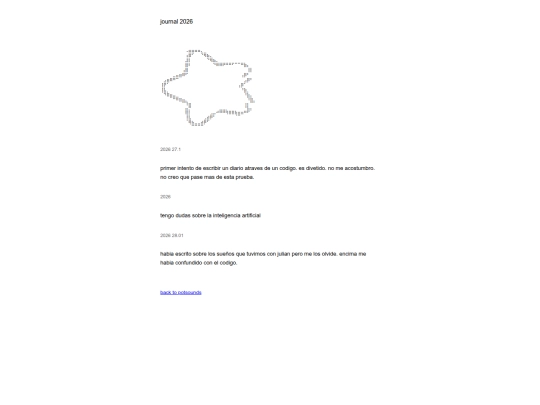 journal2026 screenshot