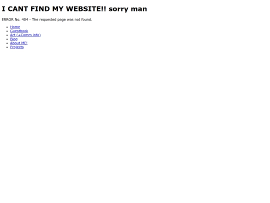 not_found screenshot
