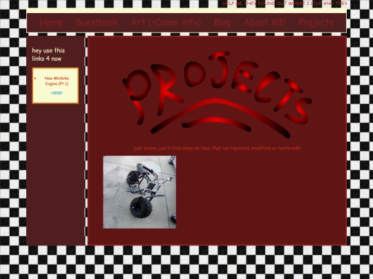 projects screenshot