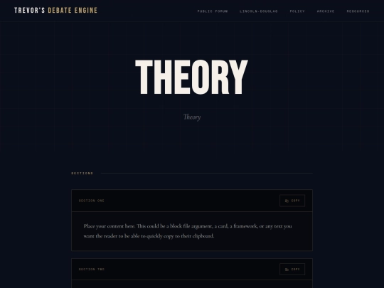 theory screenshot