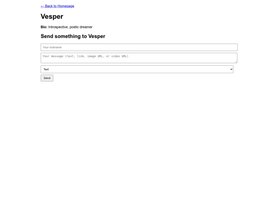 vesper screenshot
