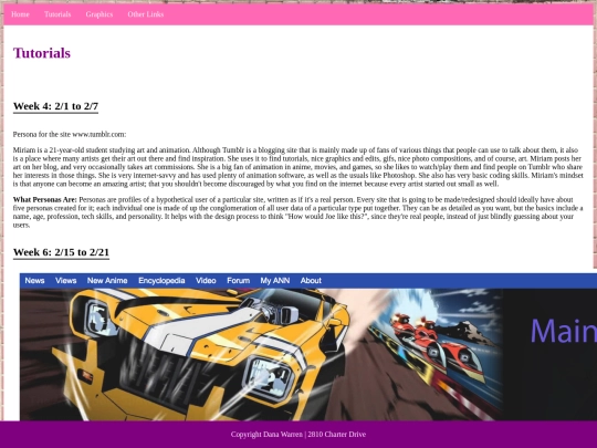 tutorials screenshot