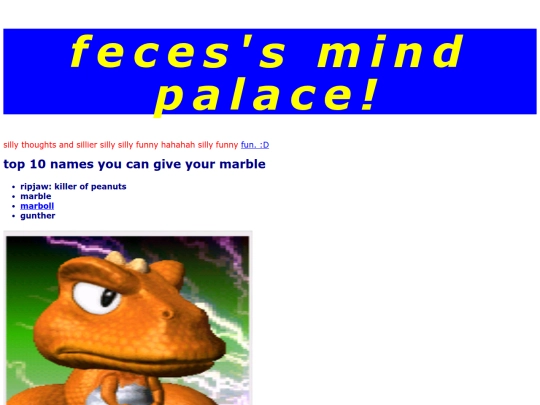 links/archive screenshot