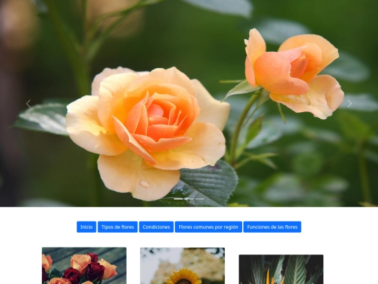 tipos-de-flores screenshot