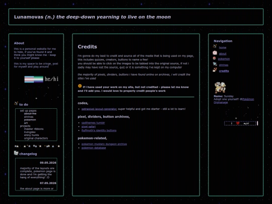 credits screenshot