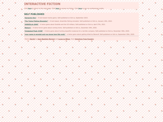 interactivefiction screenshot