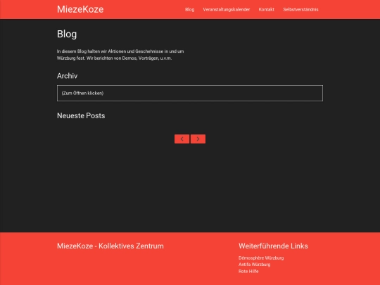 blog screenshot