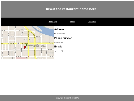 Contact Us screenshot