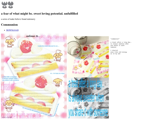 stationery screenshot